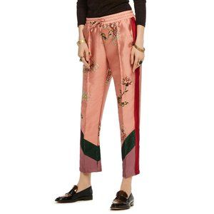 Scotch & Soda Pink Floral Trousers